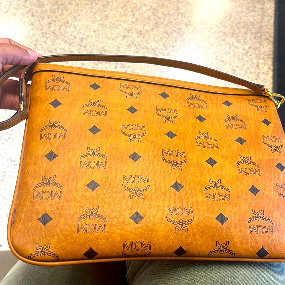 MCM zip pouch